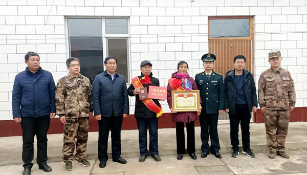 武乡好儿郎在部队荣获"三等功"