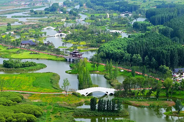 漳泽湖：生态美景入画来